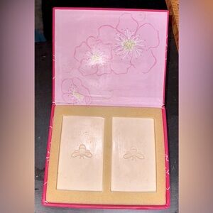 Cherry Almond Handcrafted Soap Set NWOT